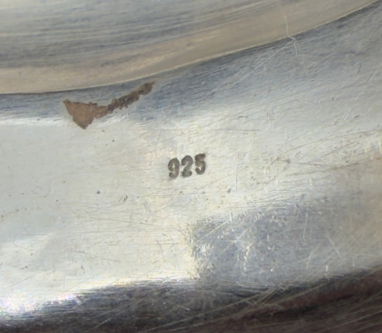 Vintage Silver 925 Repoussé Cuff Bracelet