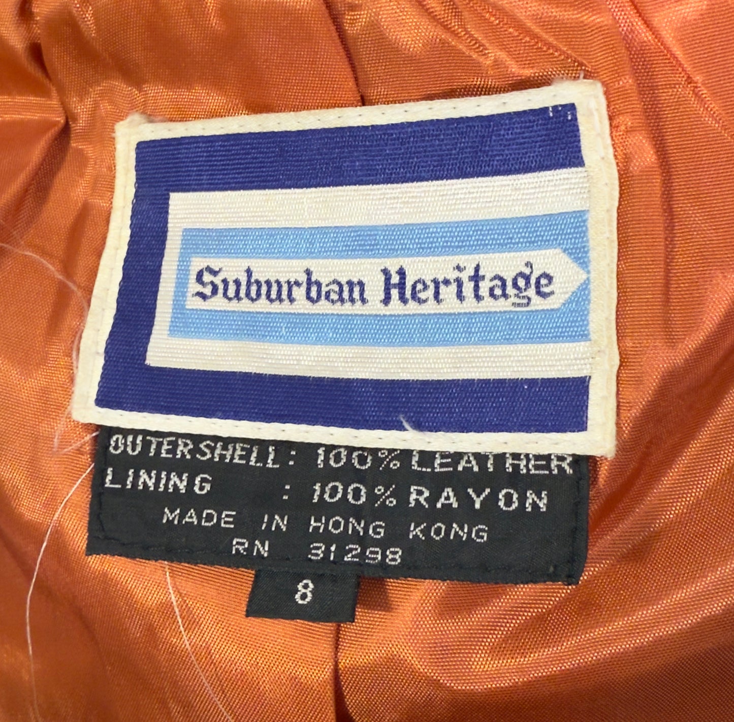 70s Suburban Heritage Leather Trench Coat