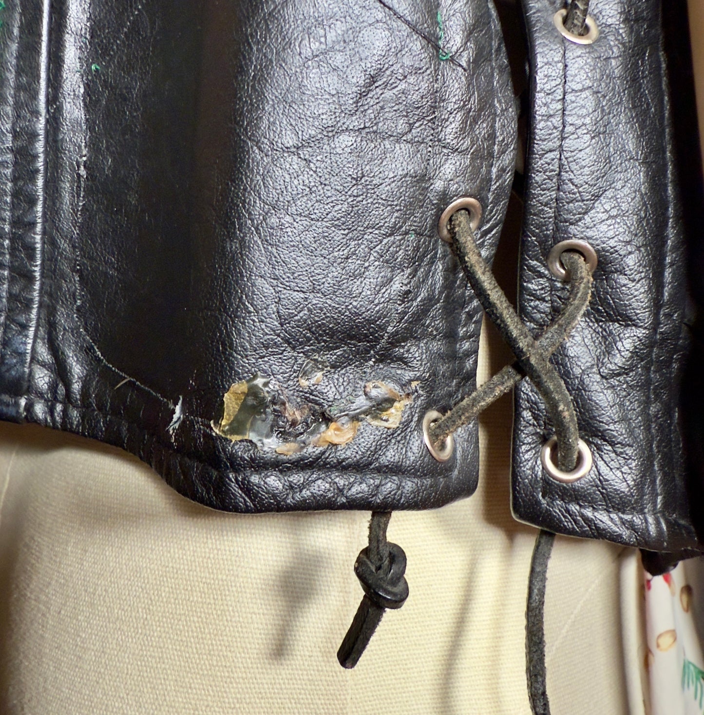 60s Vietnam Veteran Leather Vest