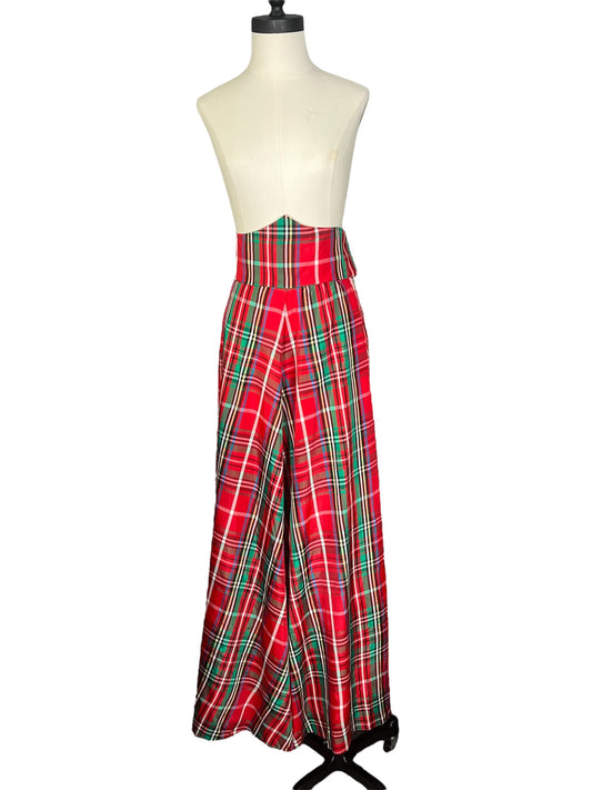 70s Plaid Skirt