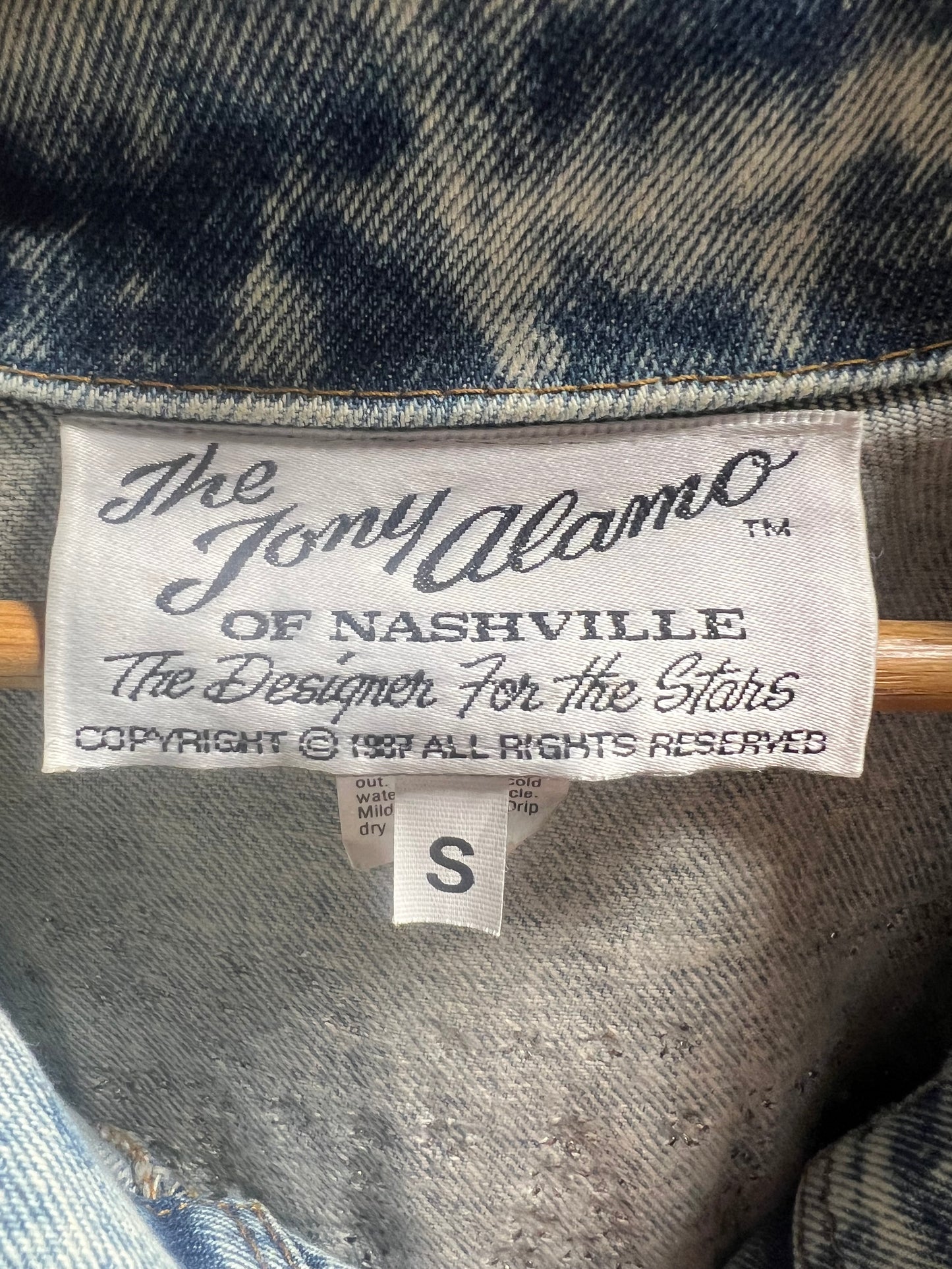 80s Tony Alamo Denim Jacket