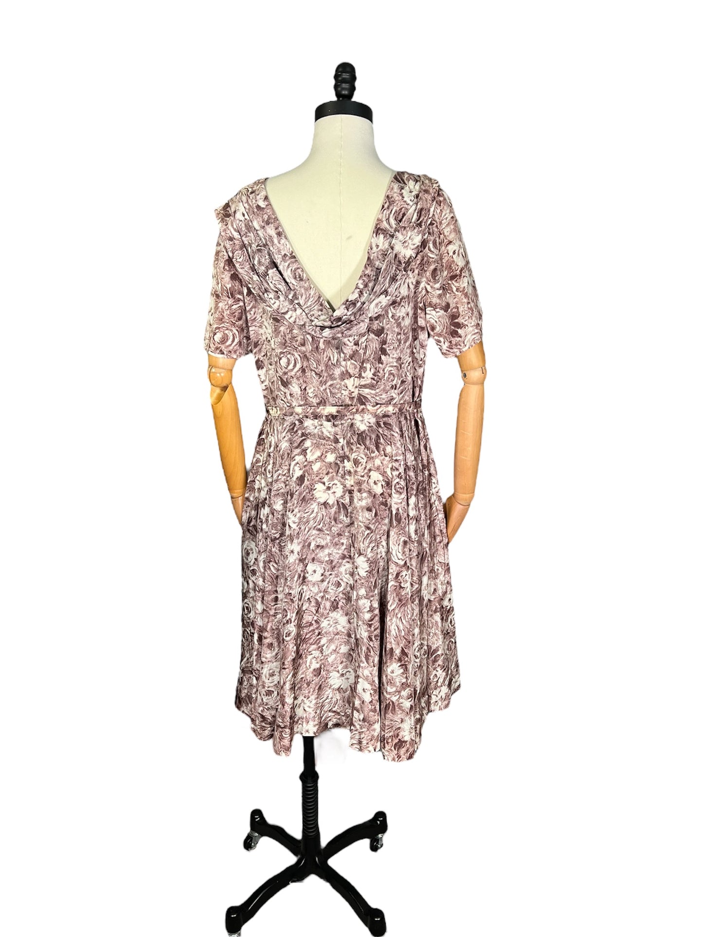 50s Floral Dress