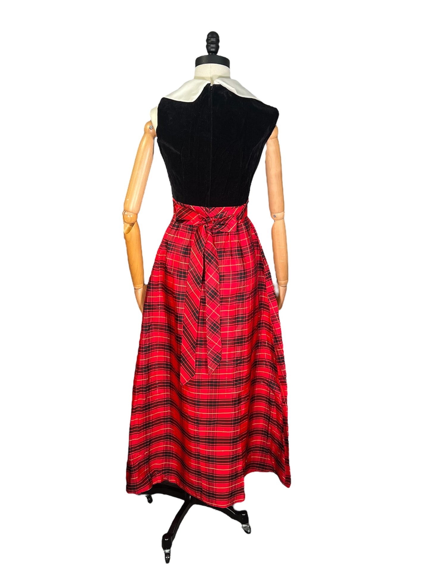 70s Plaid Dress