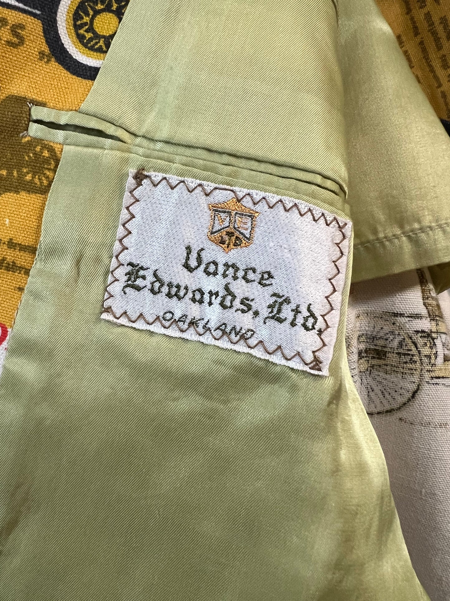 70s Vance Edwards Sports Jacket