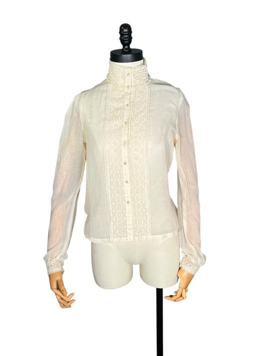 70s Gunne Sax Top