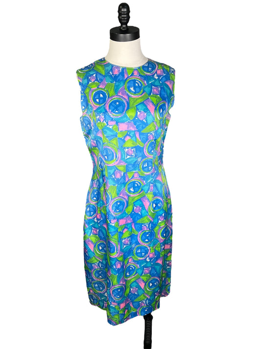 60s Abstract Dress