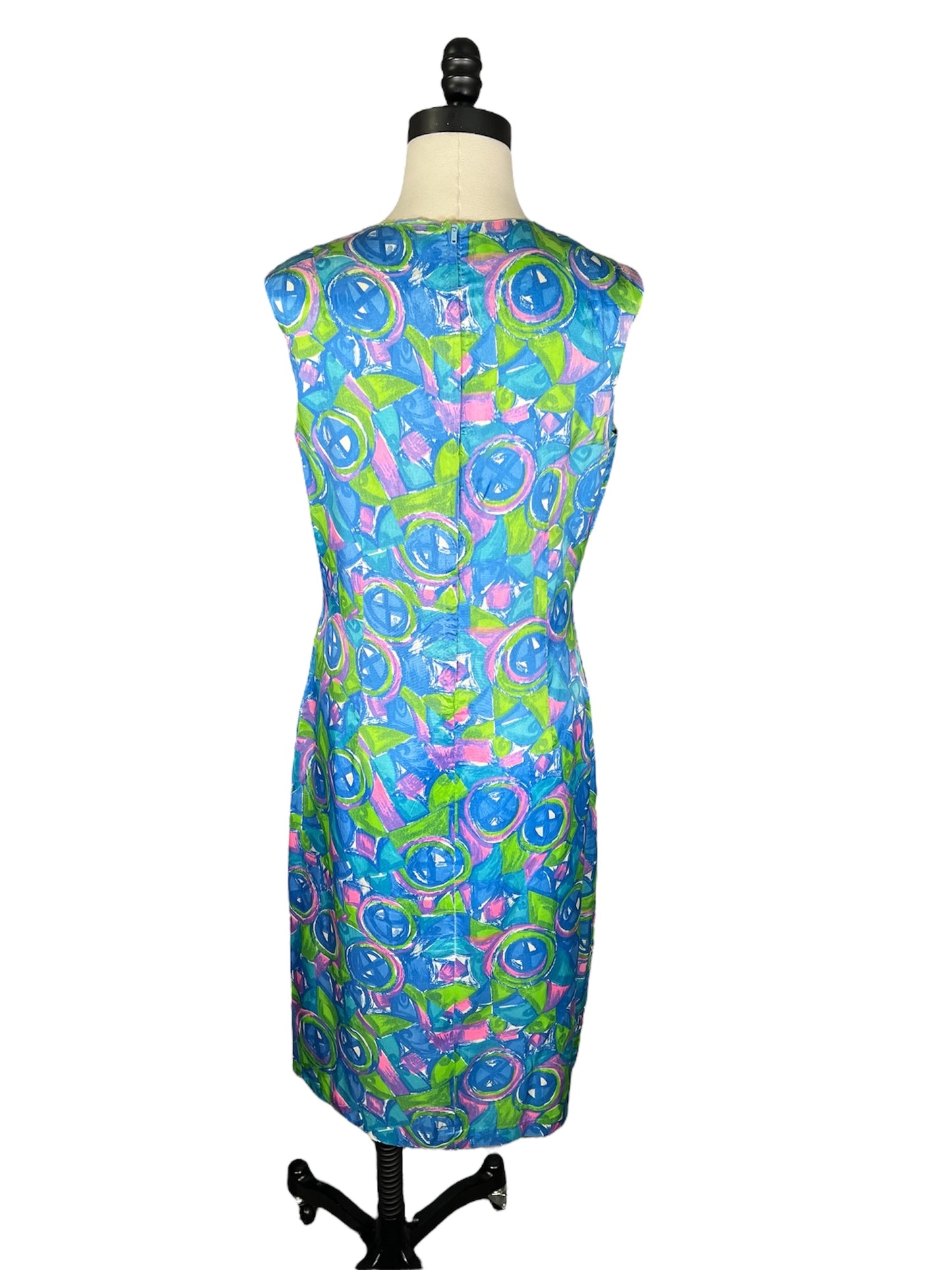 60s Abstract Dress