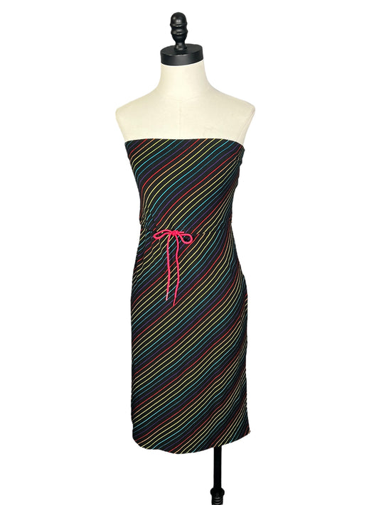 80s Rainbow Dress