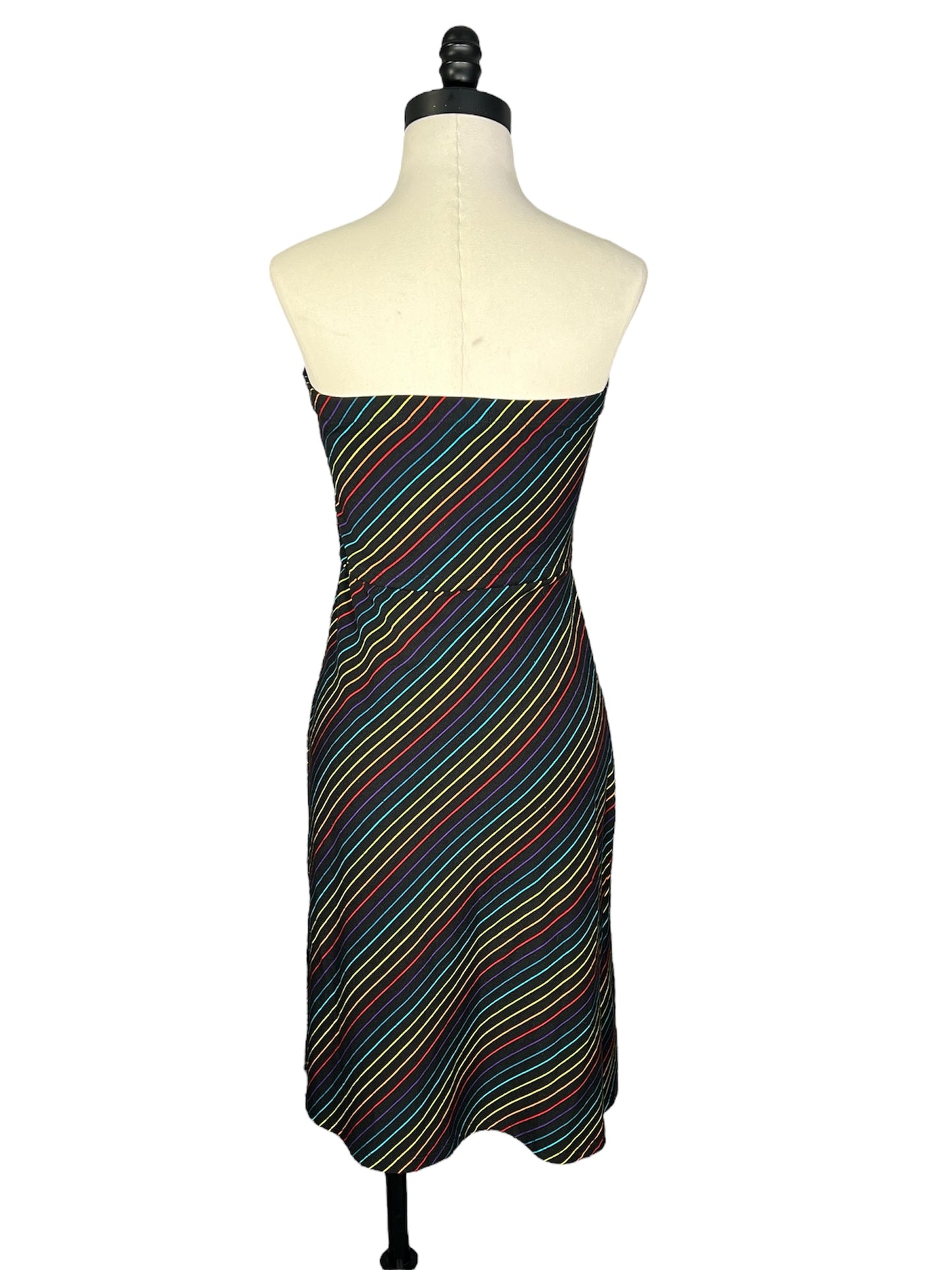 80s Rainbow Dress