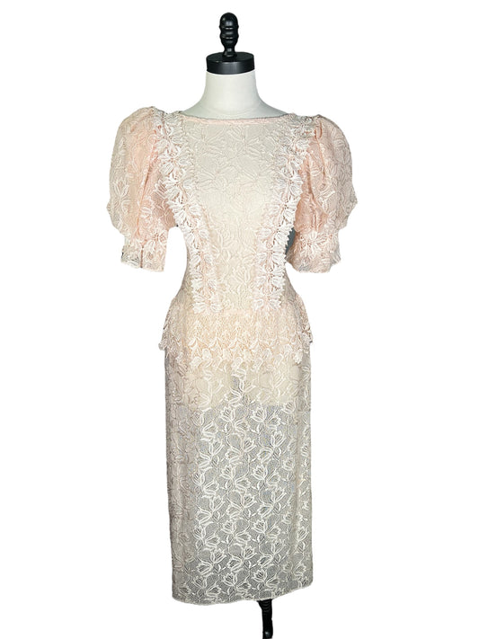 80s Lace Dress