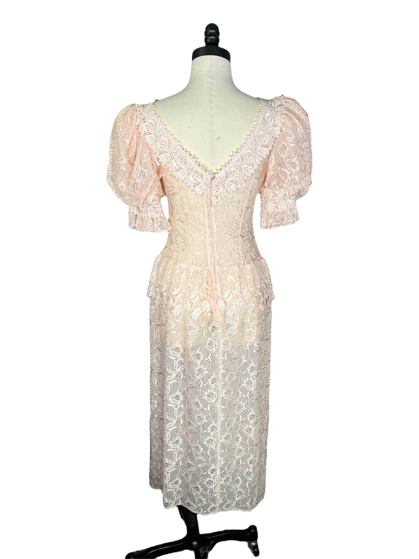 80s Lace Dress