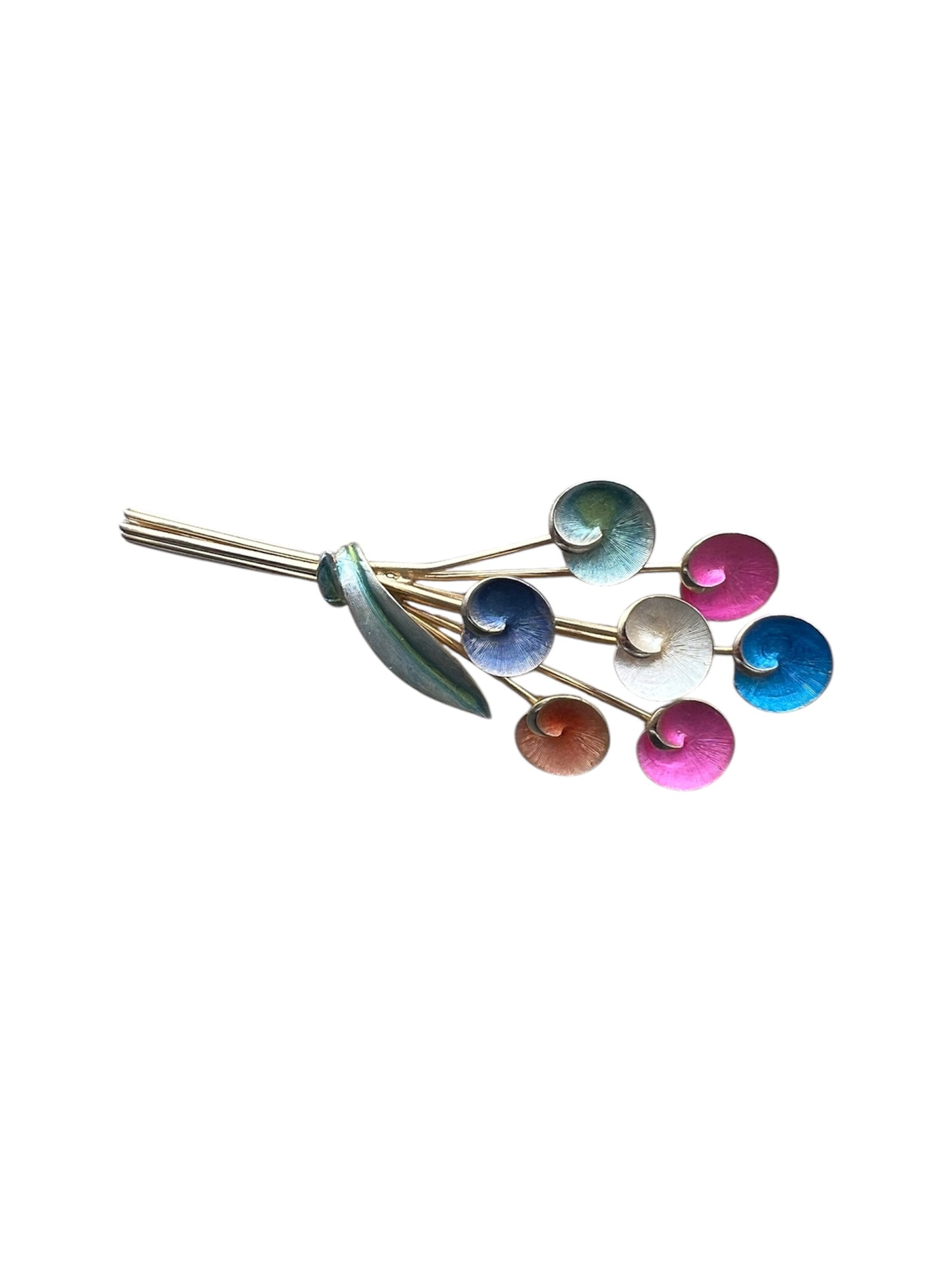60s Kramer Earrings and Brooch Set