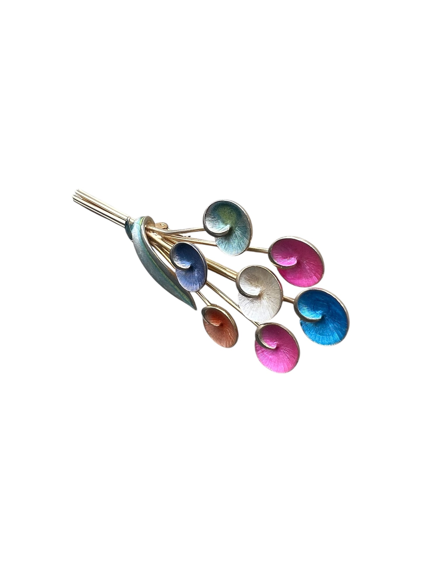 60s Kramer Earrings and Brooch Set