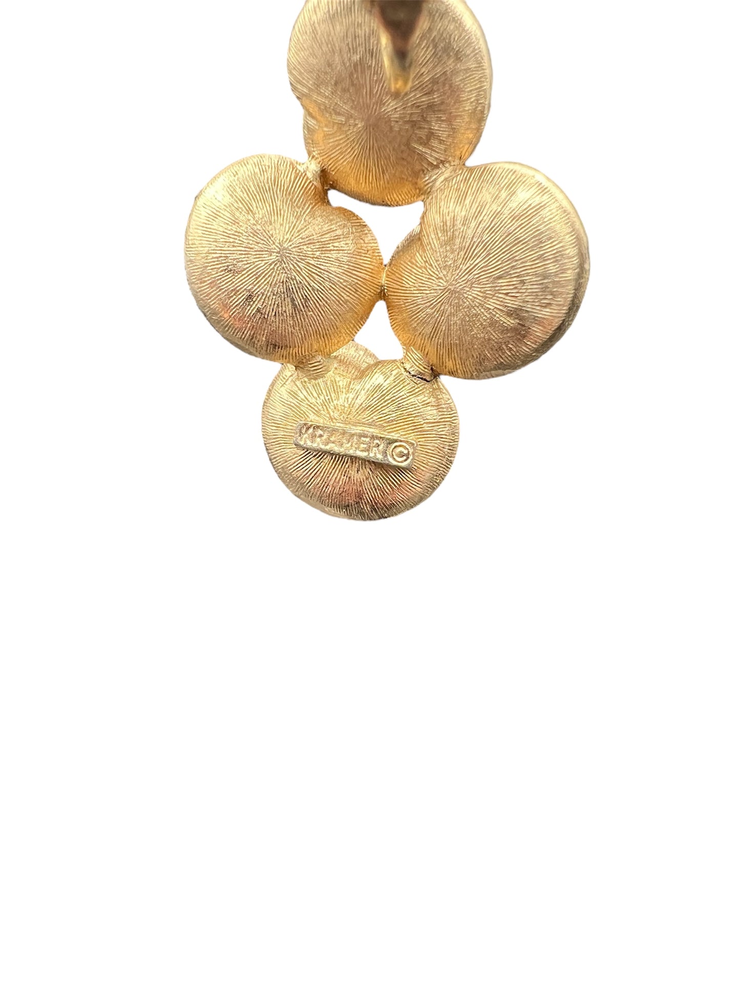 60s Kramer Earrings and Brooch Set
