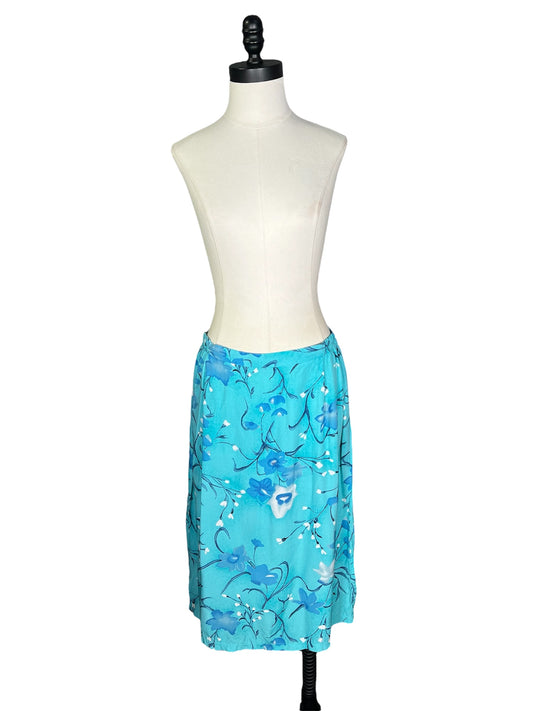 90s Floral Skirt
