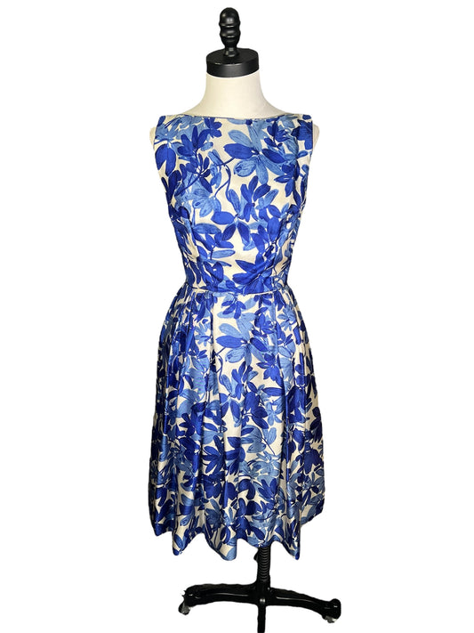 50s Silk Dress