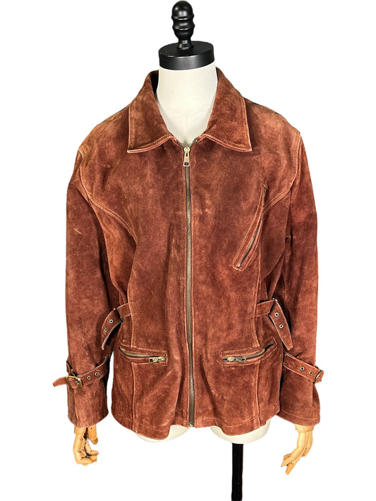 90s/Y2K Guess Suede Jacket