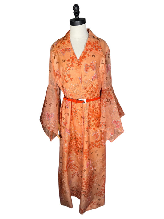70s Alfred Shaheen Dress