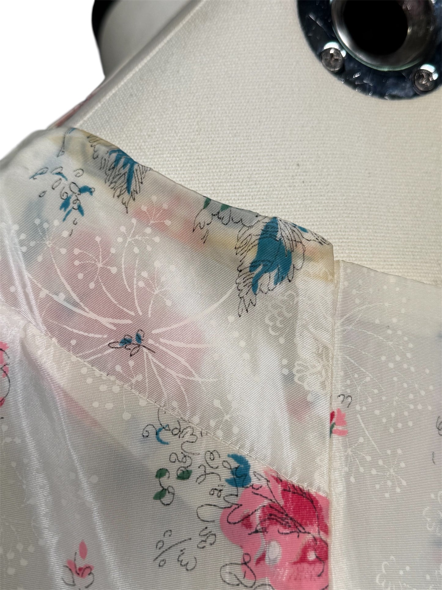 50s Floral Gown