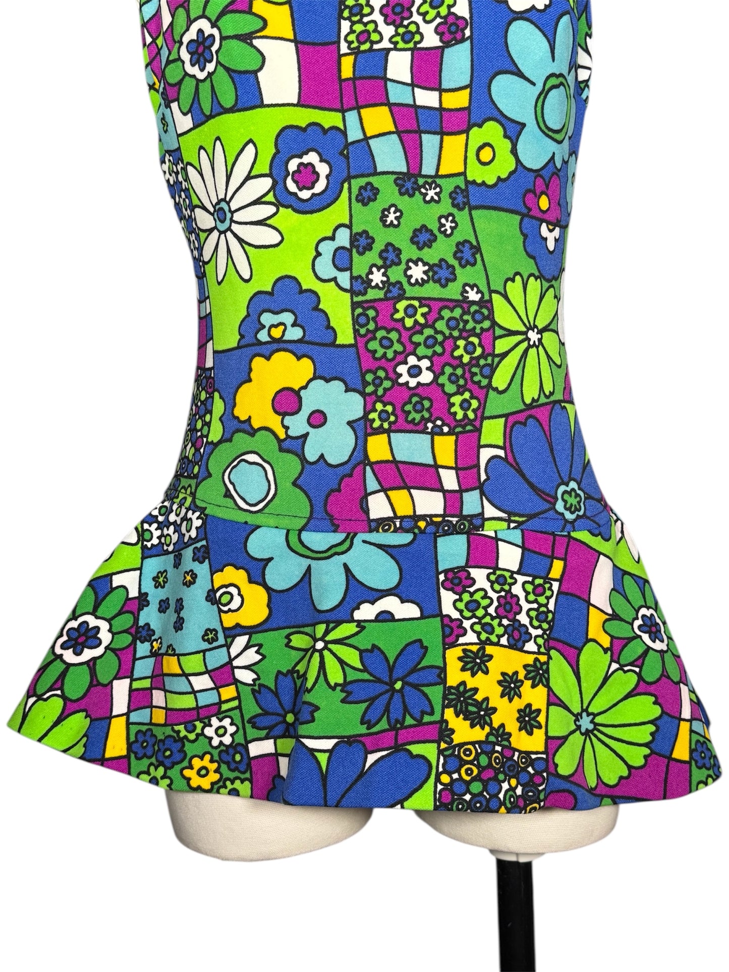 60s Psychedelic Swimsuit