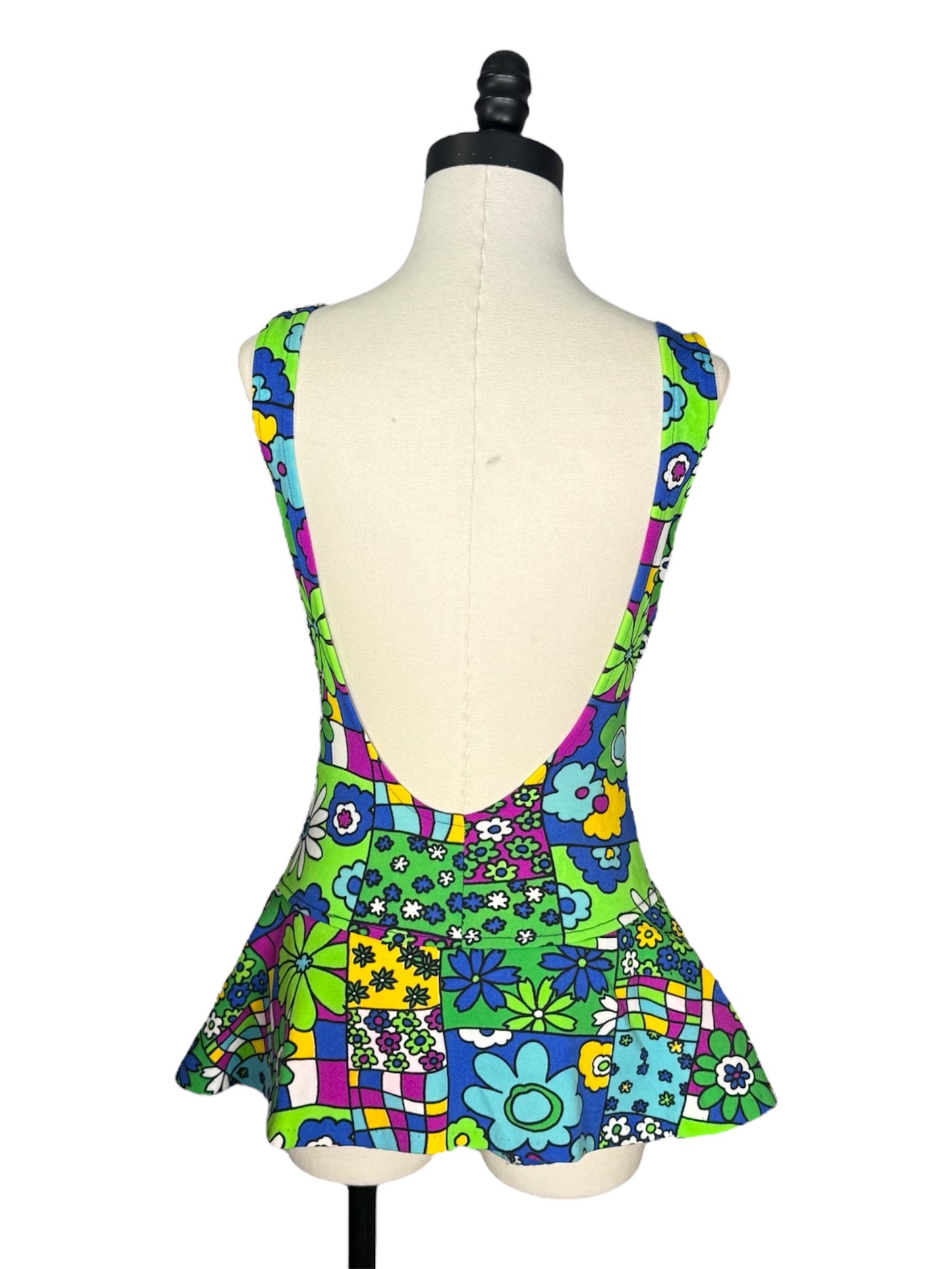 60s Psychedelic Swimsuit