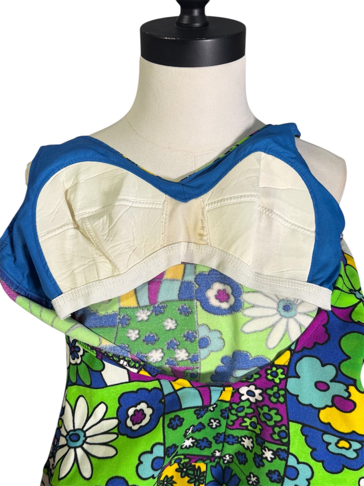 60s Psychedelic Swimsuit