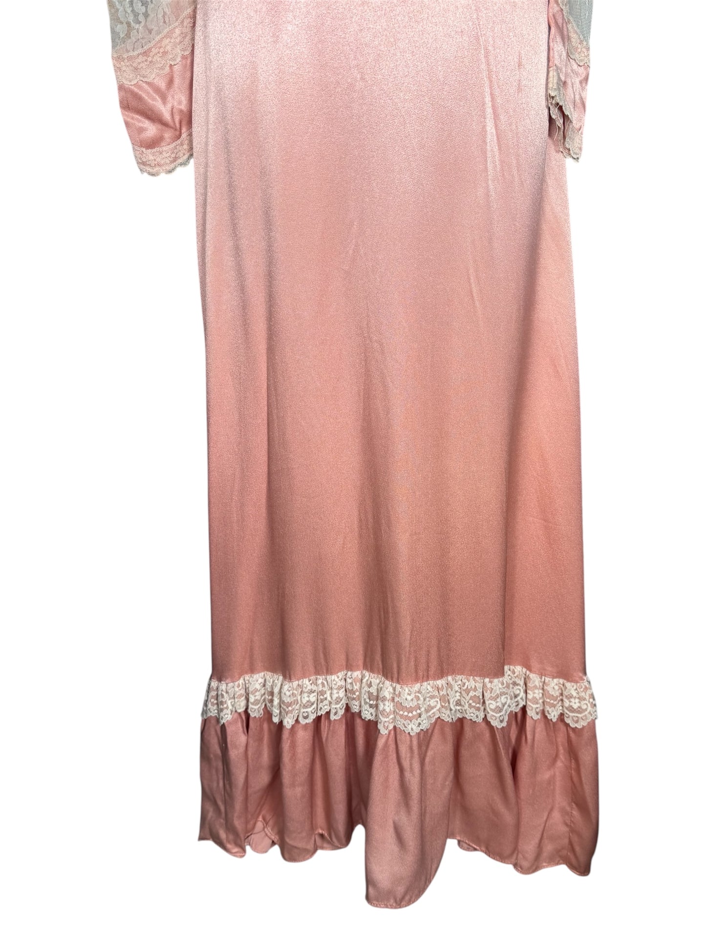 70s Prairie Lace Dress
