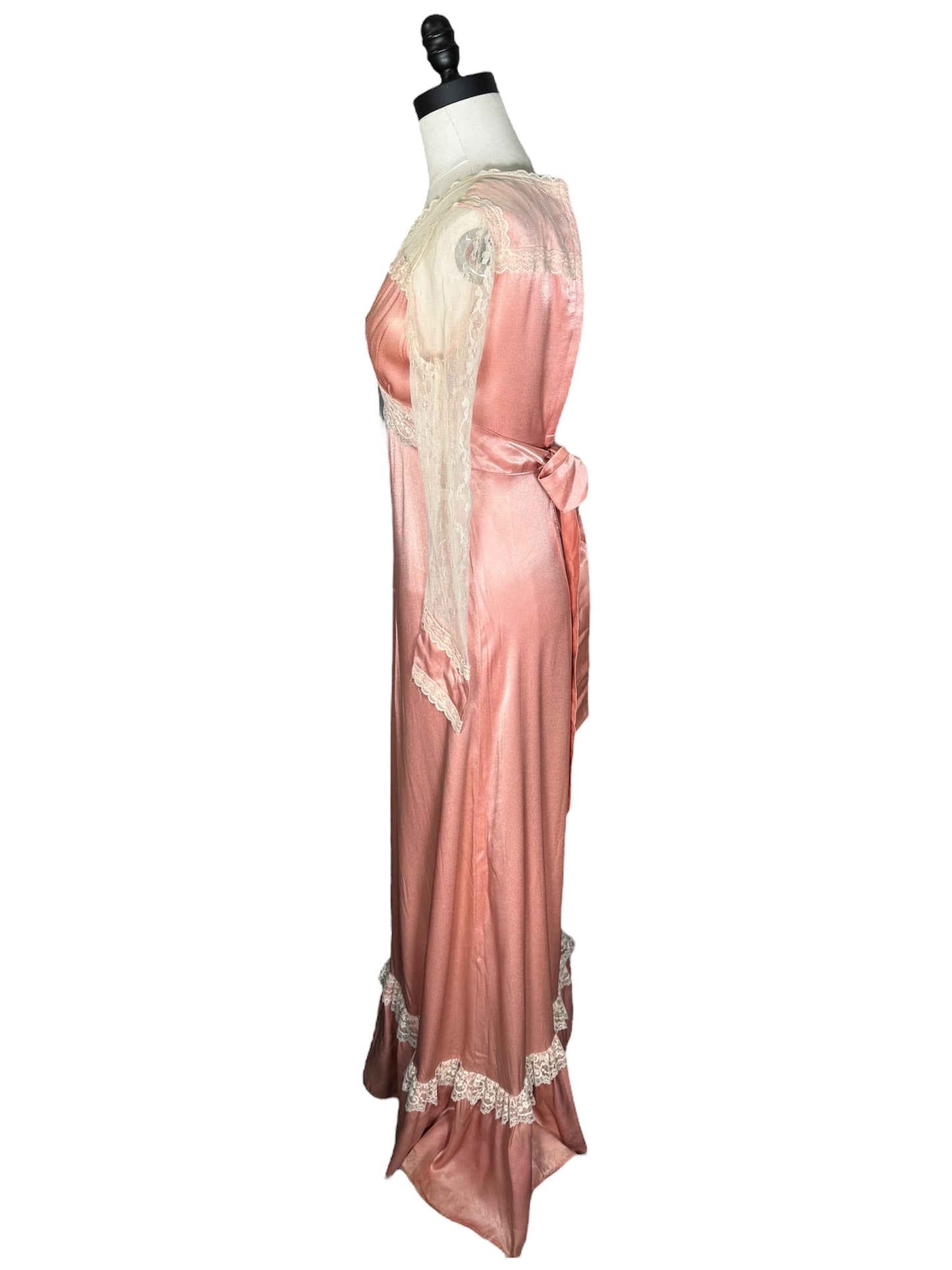 70s Prairie Lace Dress