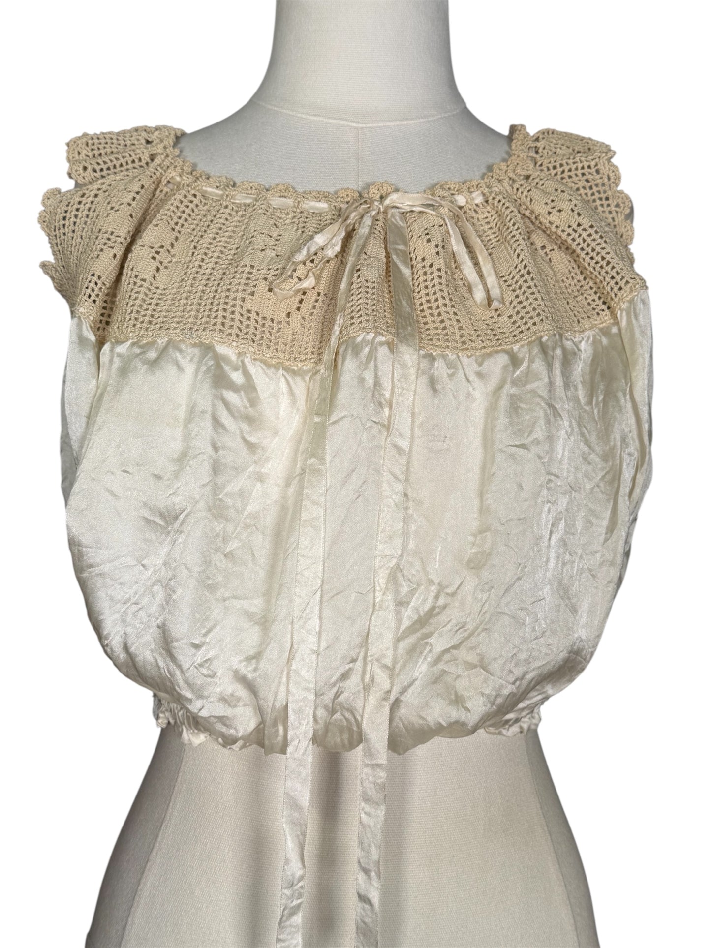 Edwardian Lace Corset Cover