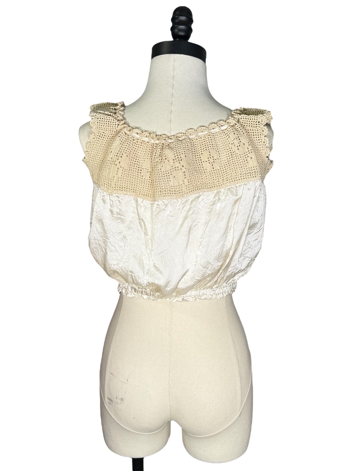 Edwardian Lace Corset Cover