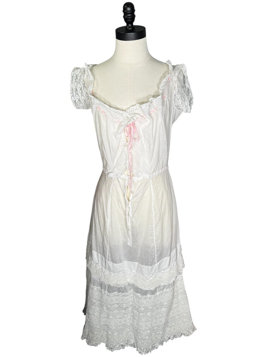 Edwardian Lace Chemise Dress