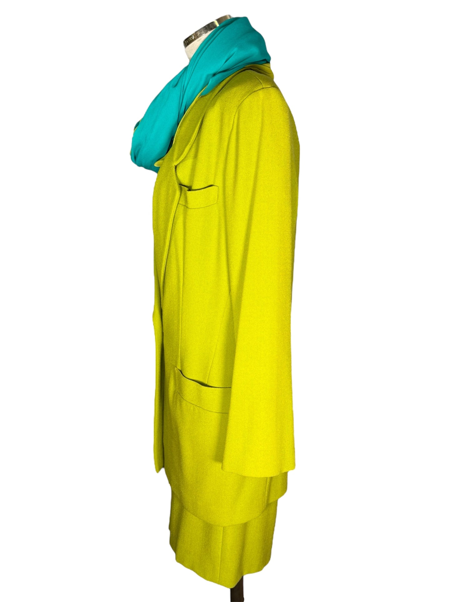 80s Anne Klein Dress and Jacket Set