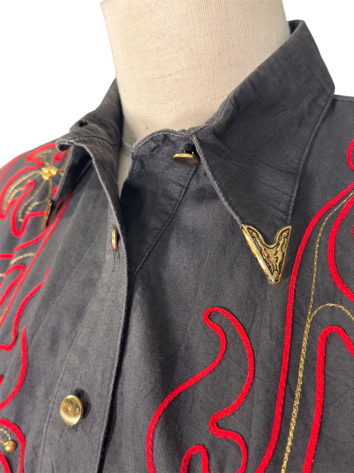 80s Lilia Smitty Western Dress