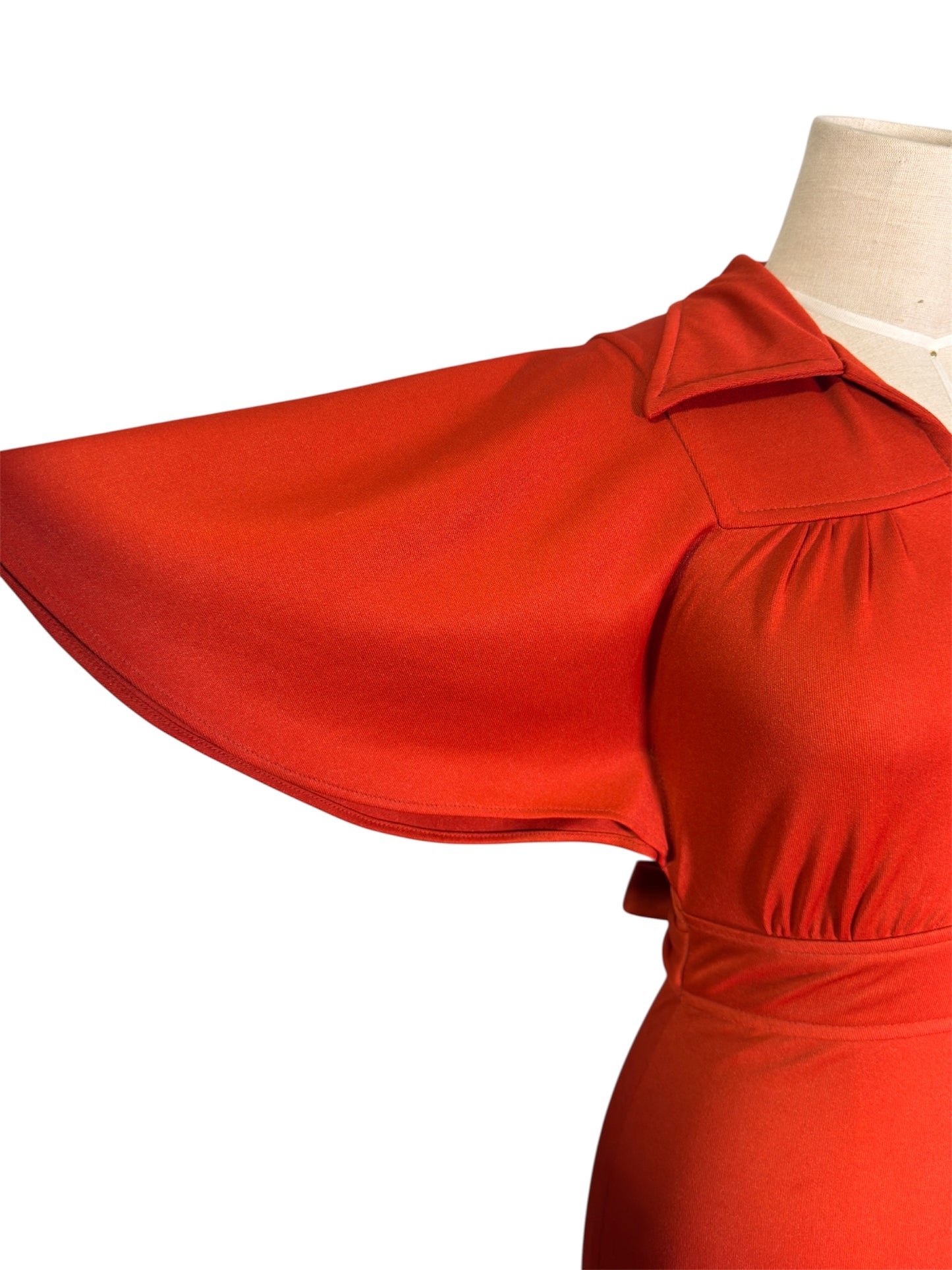 70s Orange Jumpsuit