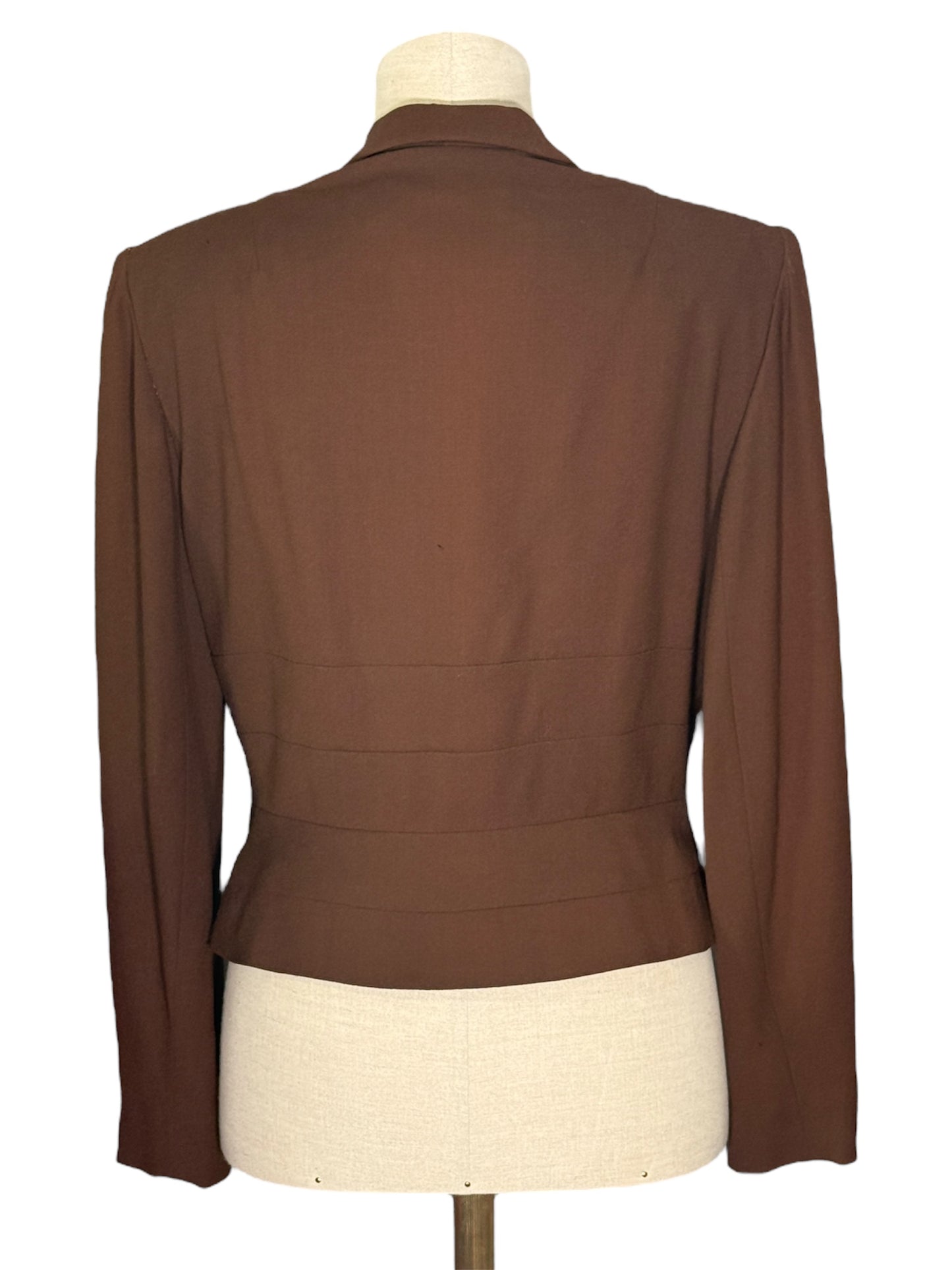 40s Fred A. Block Beaded Blazer