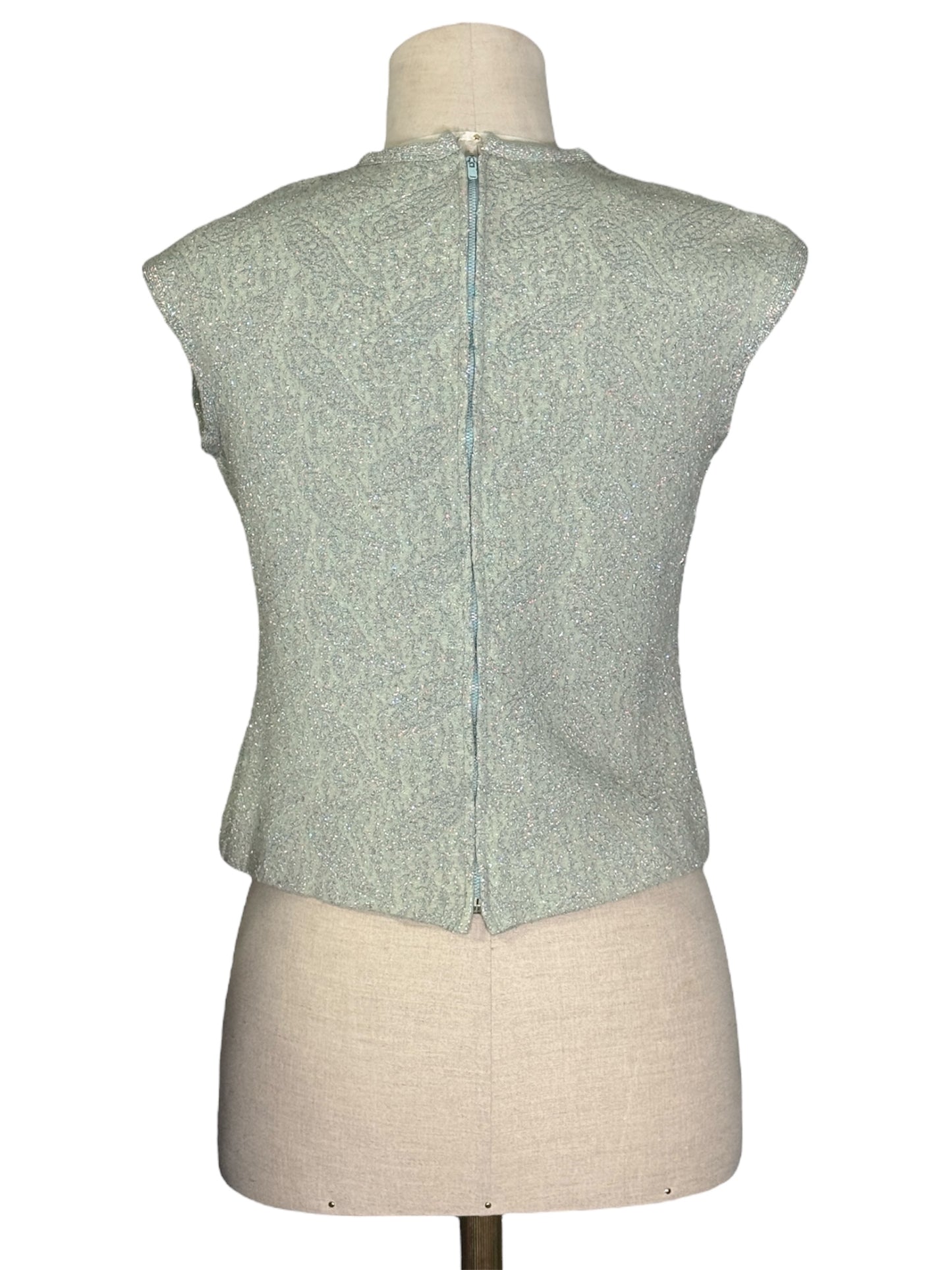 60s Rhinestone Top