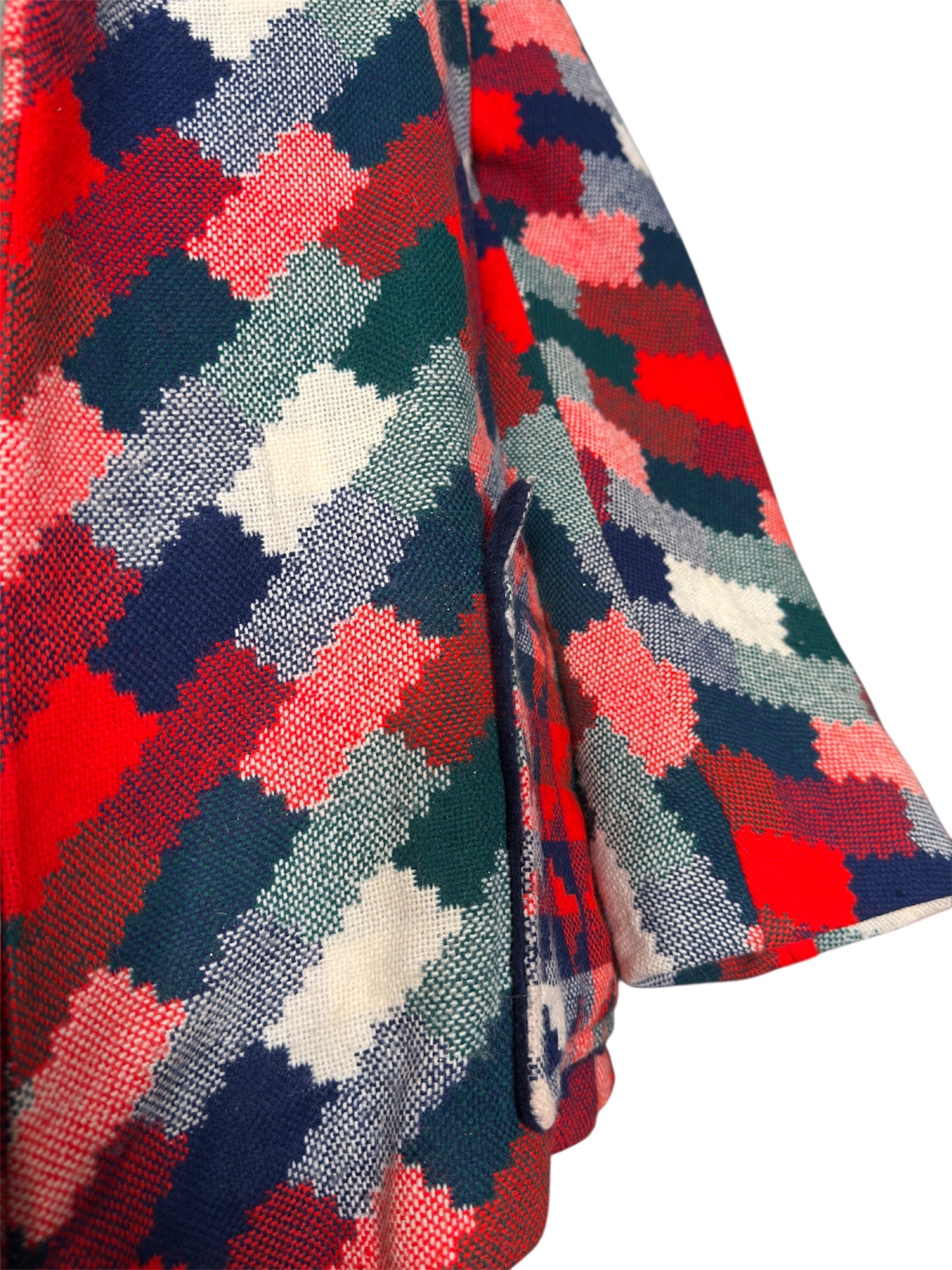 70s Plaid Coat
