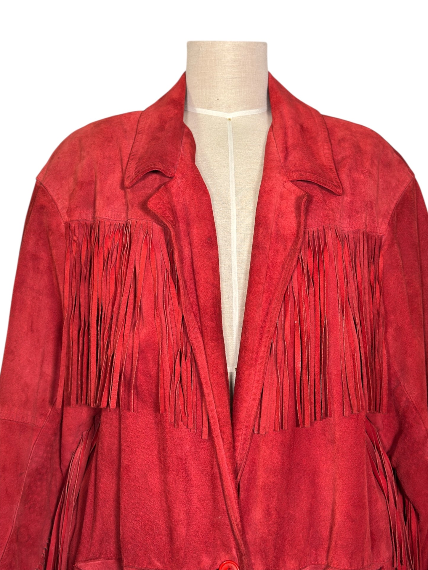 80s Siena Suede Fringe Jacket