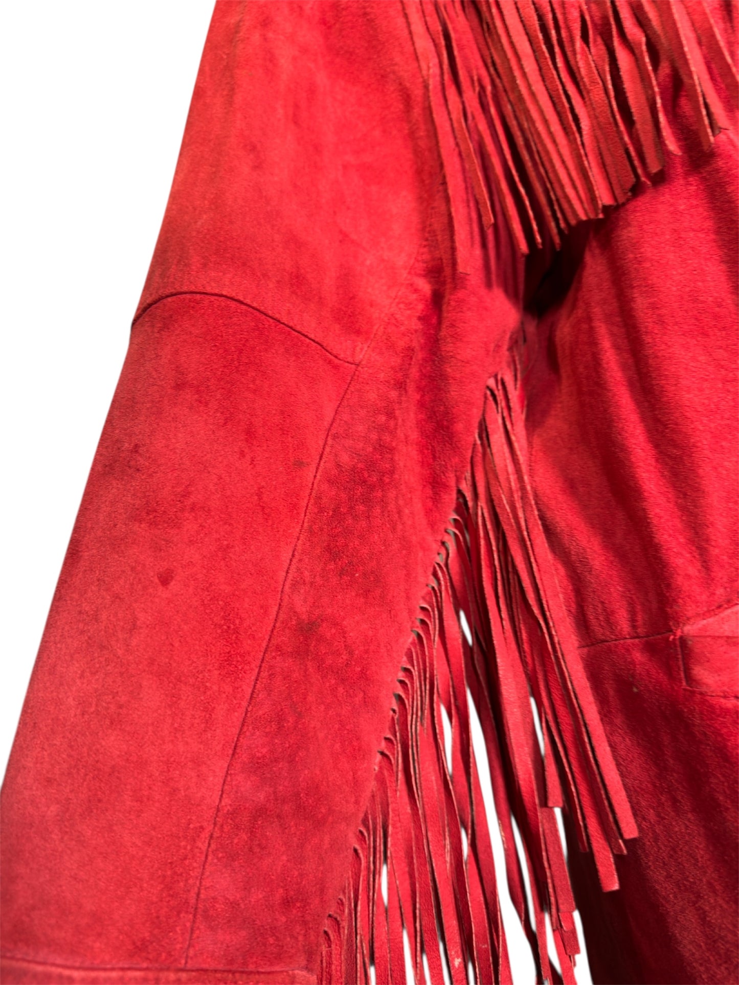 80s Siena Suede Fringe Jacket