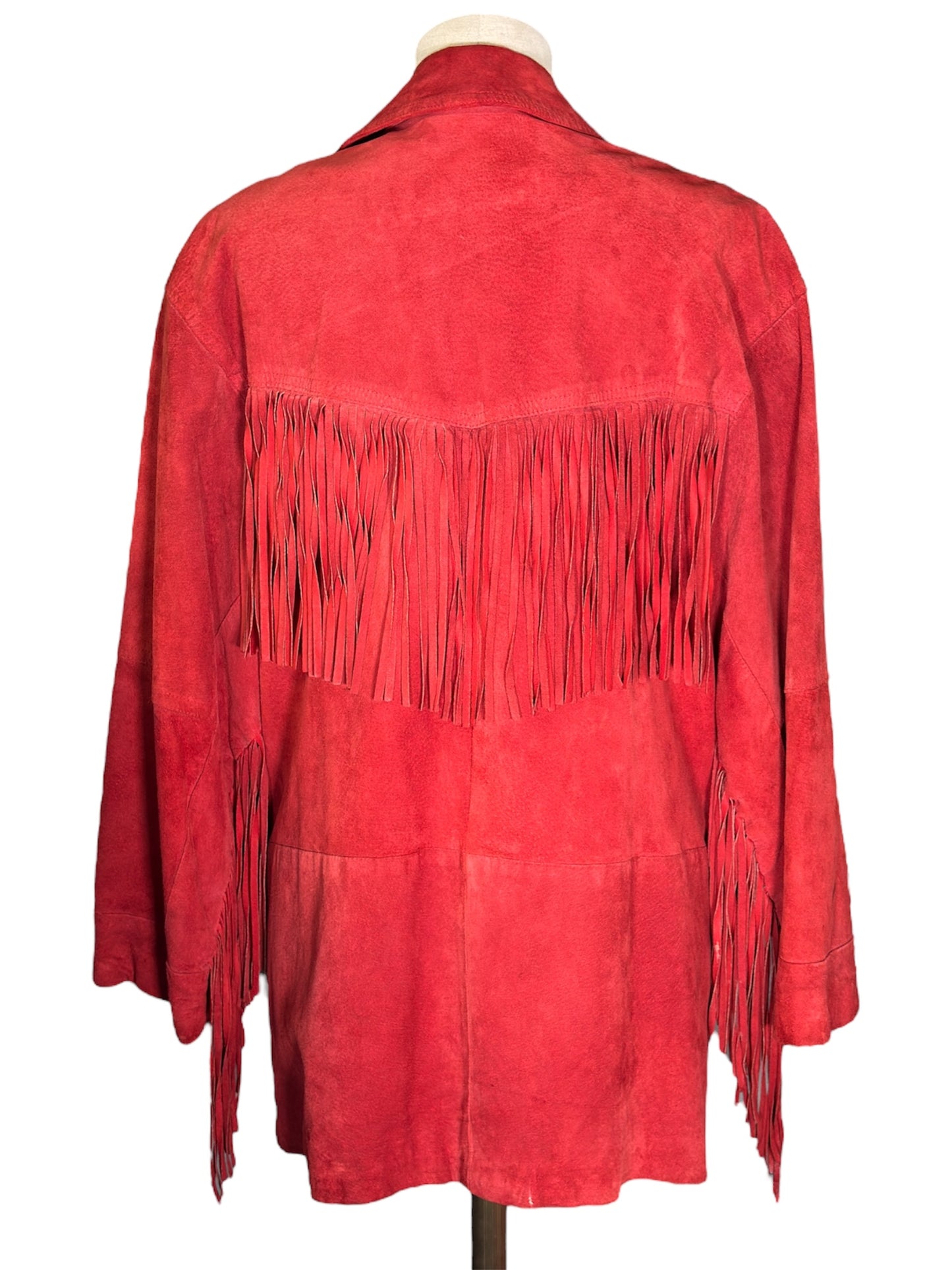 80s Siena Suede Fringe Jacket