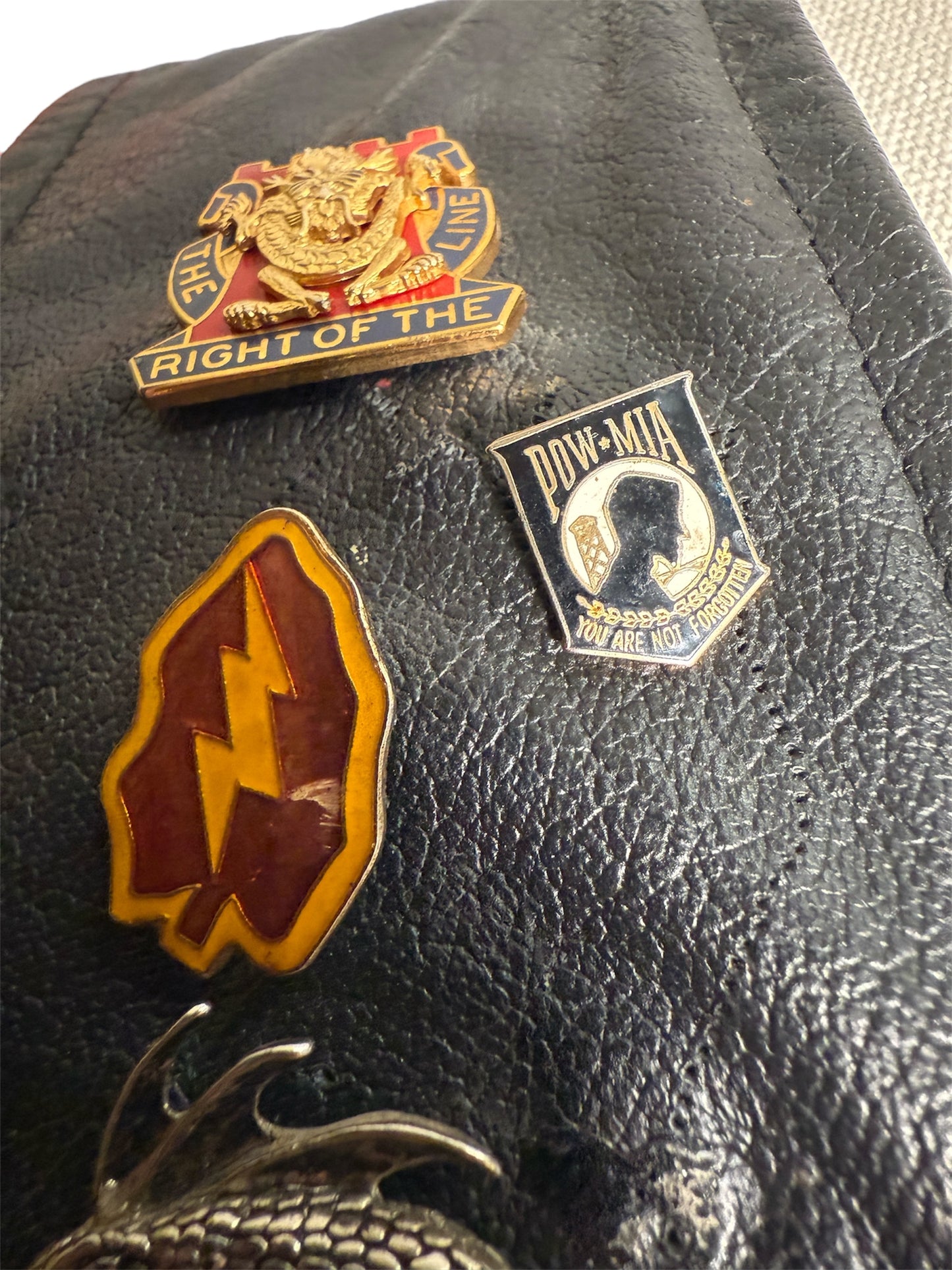 60s Vietnam Veteran Leather Vest