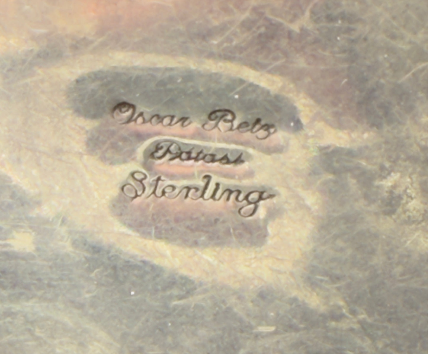 1980s Oscar Betz Patasi Navajo Southwestern Statement Sterling Silver Earrings