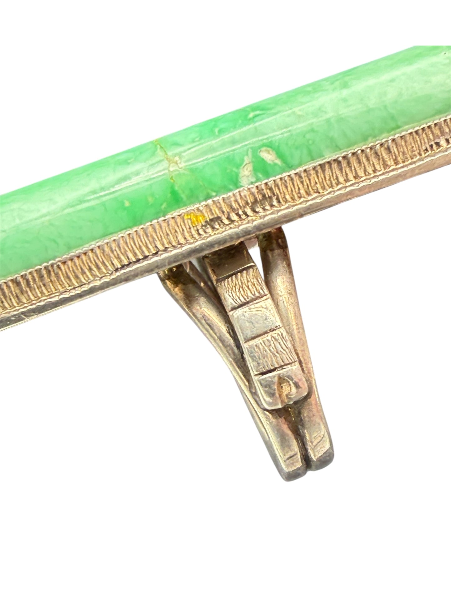 Vintage Green Larimar Sterling Silver 925 Ring - Size 6