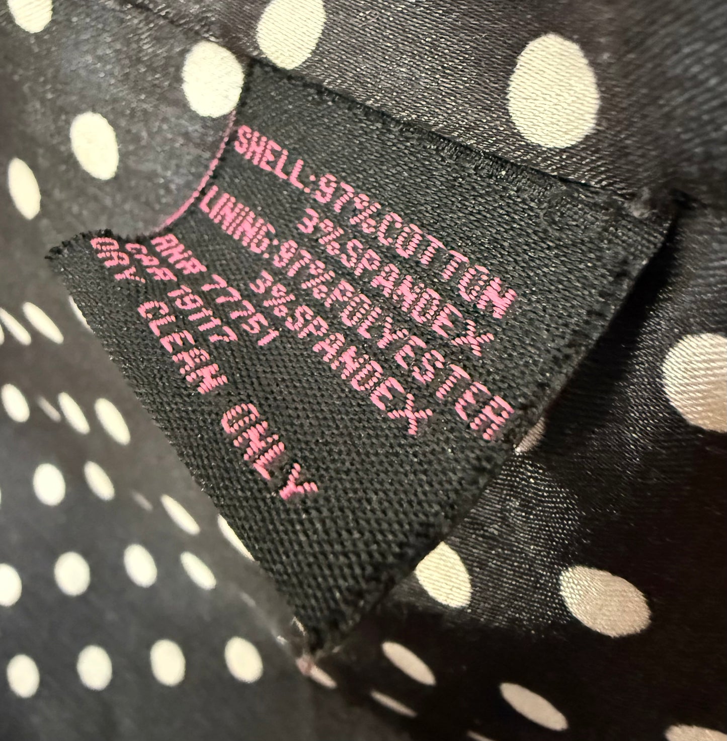 Modern Betsey Johnson Collection Black Textured Fit And Flare Dress/Jacket