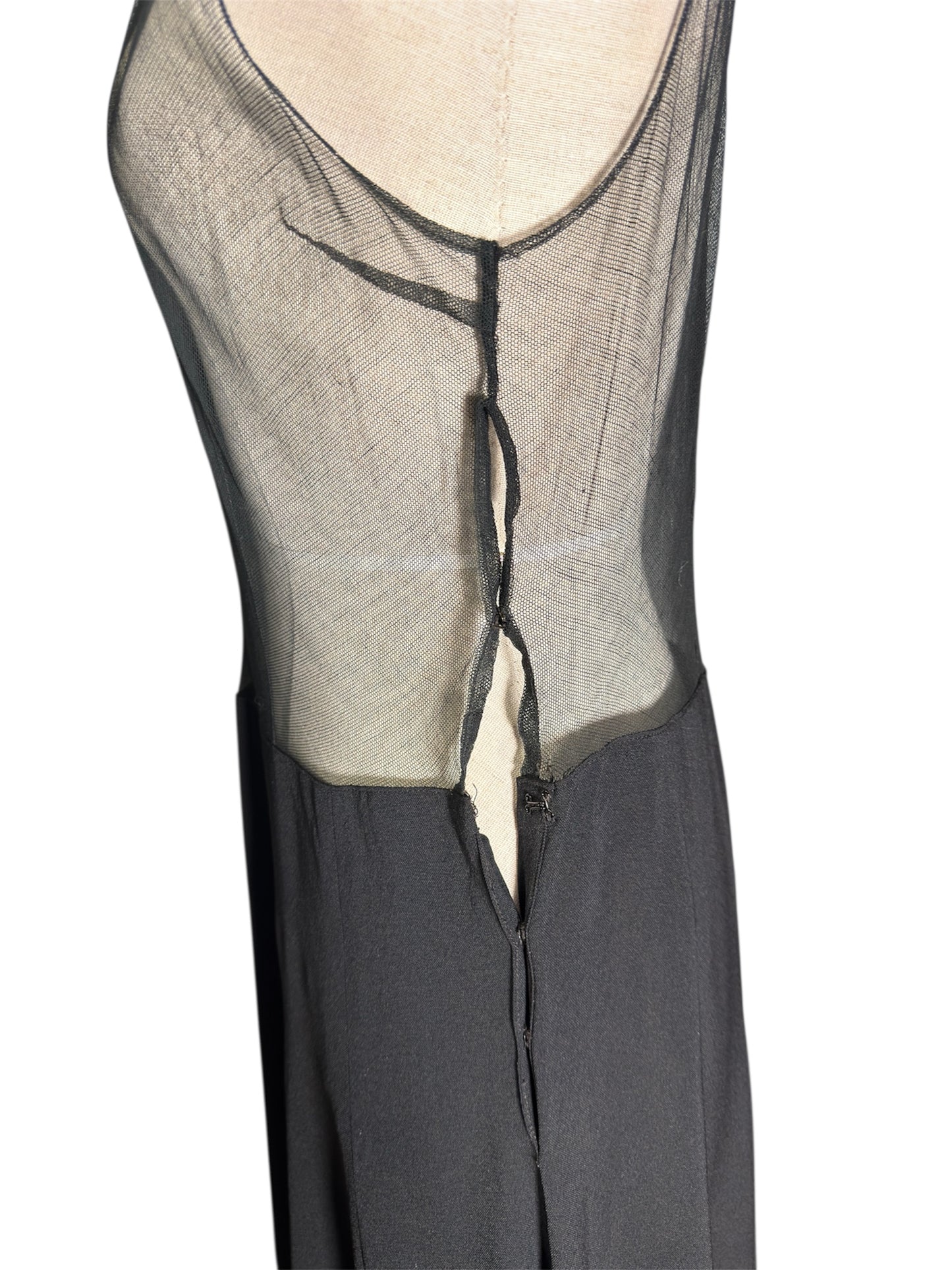 1940s Jeanne Lanvin Crepe Jacket And Dress Set With Embroidered Floral Motif