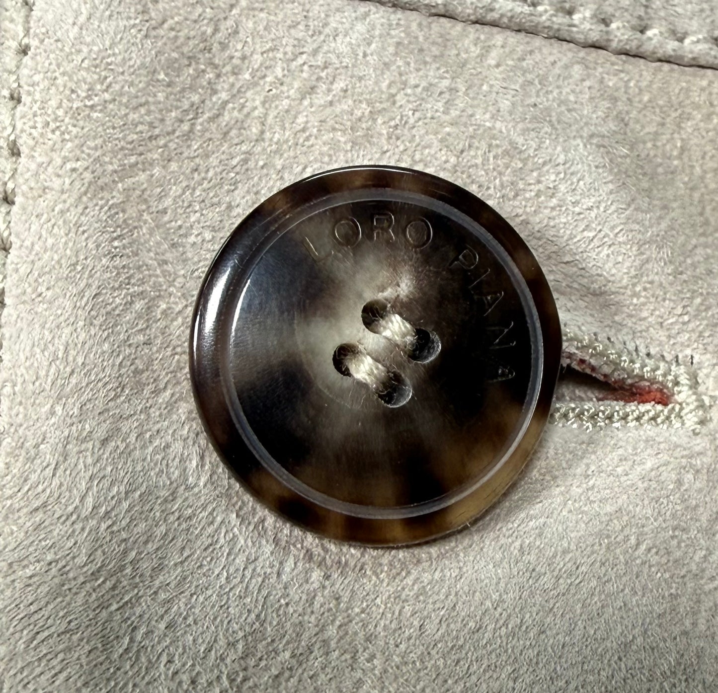 Modern Loro Piana Italian Kidskin Leather Jacket In Light Beige