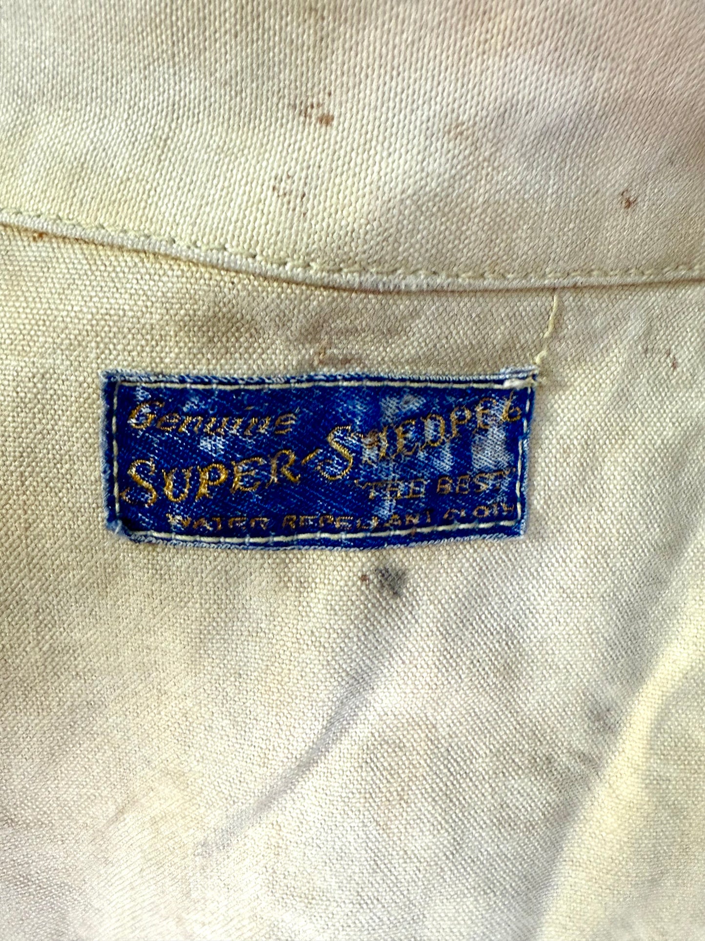 30s Waxed Canvas Work Jacket