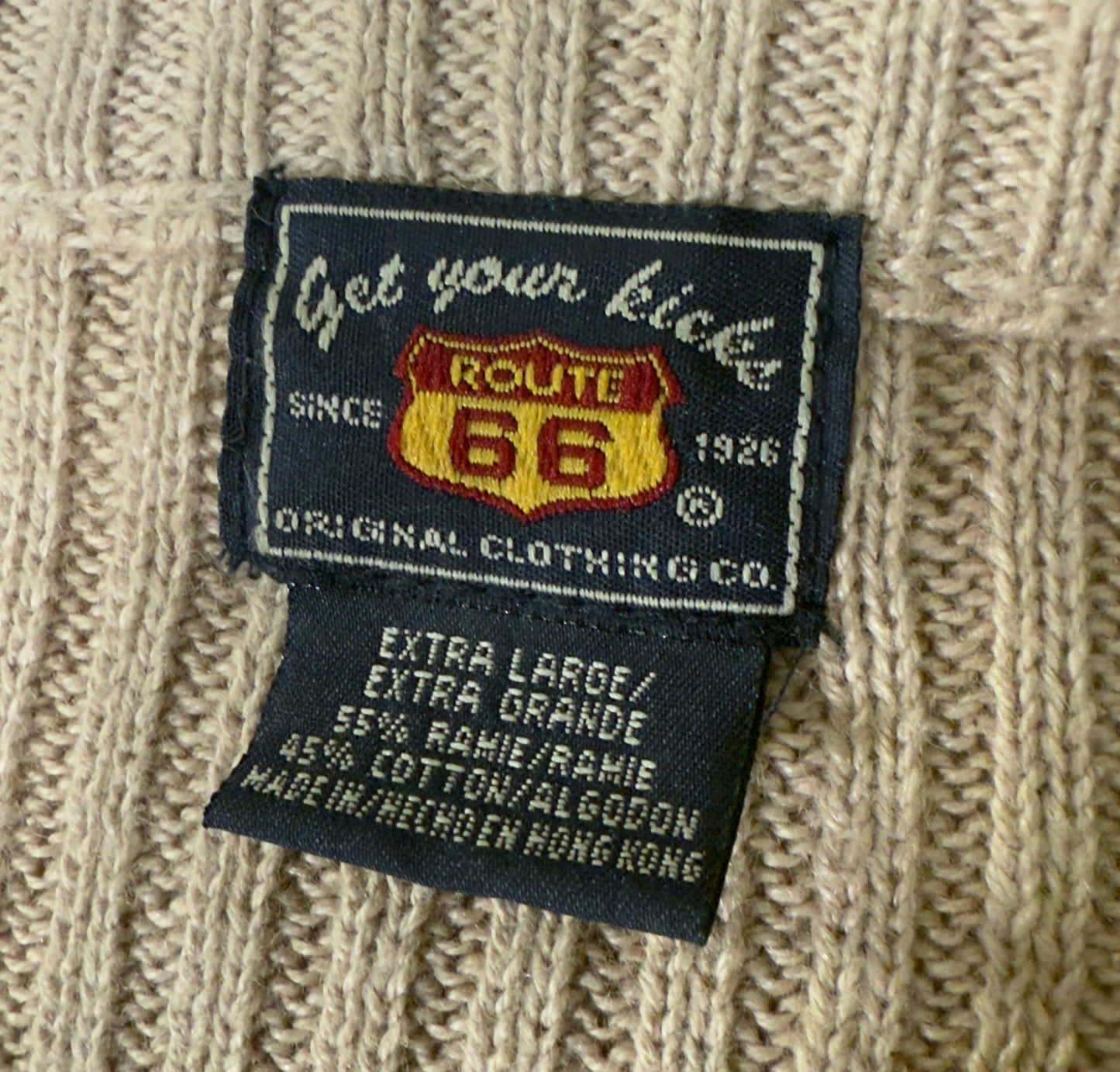 70s Route 66 Sweater