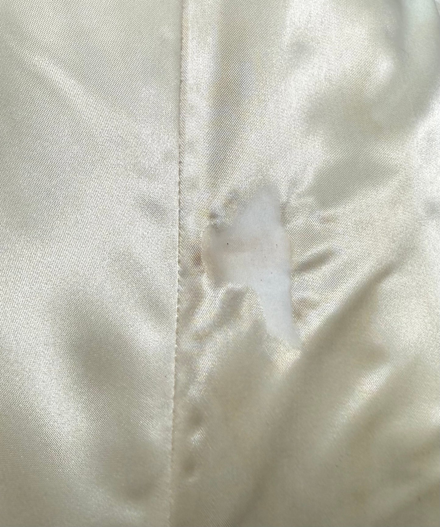 70s Satin Rhinestoned Cutaway 3 Piece Tux with Bell Bottoms