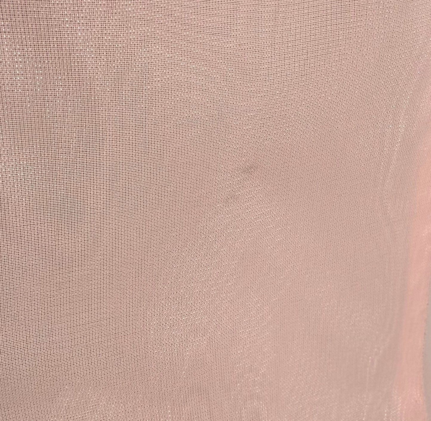 1940s Rayon Semi Sheer Pink Long Gown